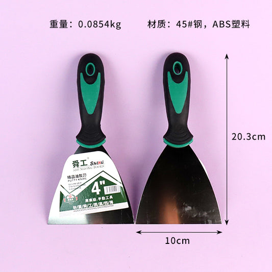 4-inch Stainless Steel Putty Knife with Two-tone Handle M.31 JPDB