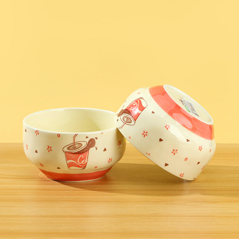 Yingshanhong 4.6-inch Smart Joy Bowl (Red Cola) M.18