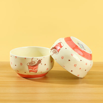 Yingshanhong 4.6-inch Smart Joy Bowl (Red Cola) M.18