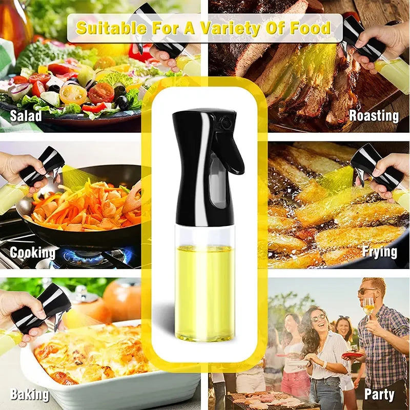 NEW Oil Spray Bottle BBQ Cooking Olive Oil Sprayer Kitchen Baking Oil Spray Empty Bottle Vinegar Bottle Dispenser