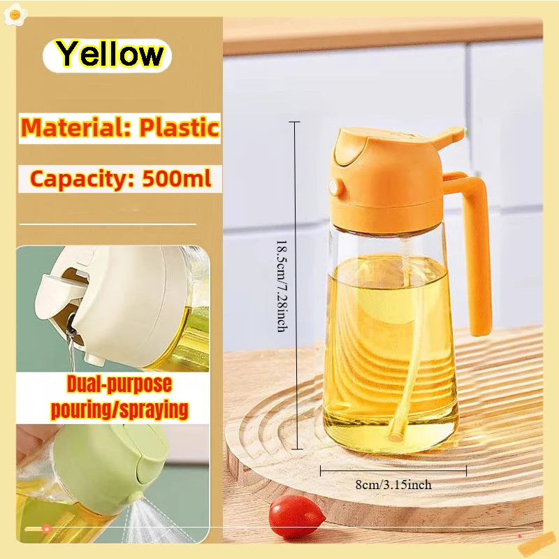 NEW Oil Spray Bottle BBQ Cooking Olive Oil Sprayer Kitchen Baking Oil Spray Empty Bottle Vinegar Bottle Dispenser