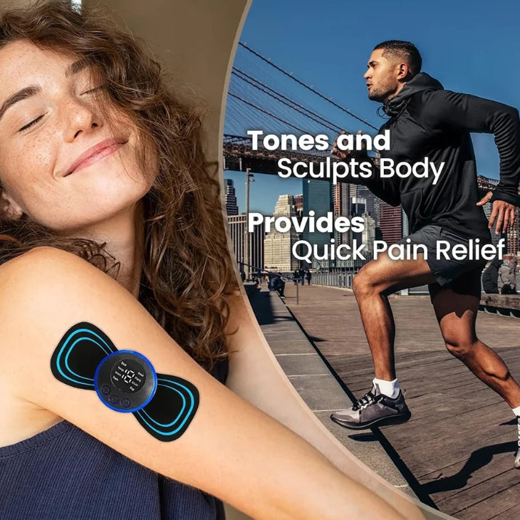 AI Electric Massager Effectively Relieve Pain In The Neck, Back, Waist, Legs Activate Muscle Slimming Massage And Body Health Care