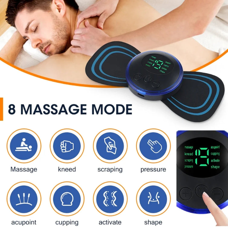 AI Electric Massager Effectively Relieve Pain In The Neck, Back, Waist, Legs Activate Muscle Slimming Massage And Body Health Care