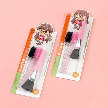 Set de cepillo de tarjeta de succión + cepillo para cejas (1+4) M.50 