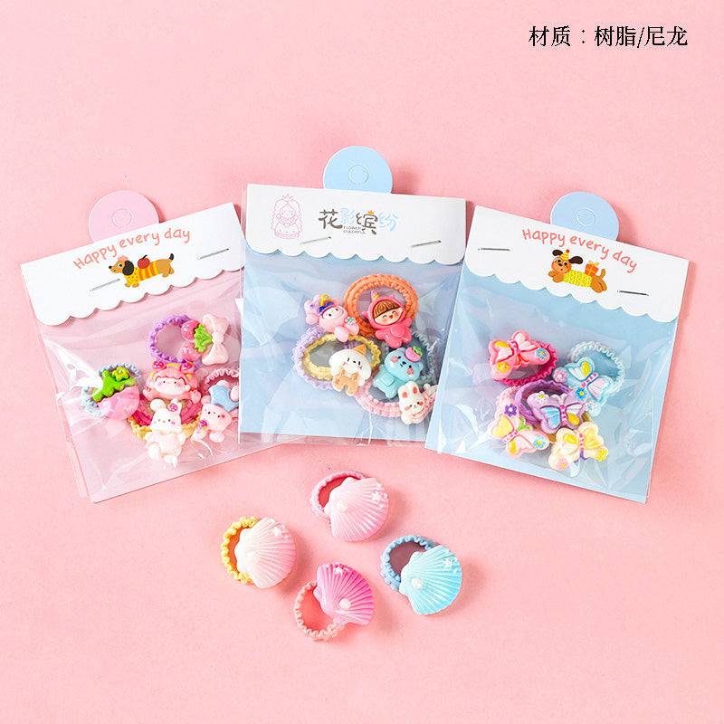 M42 Boxed Five Cartoon Accessory Kids' Hair Ties