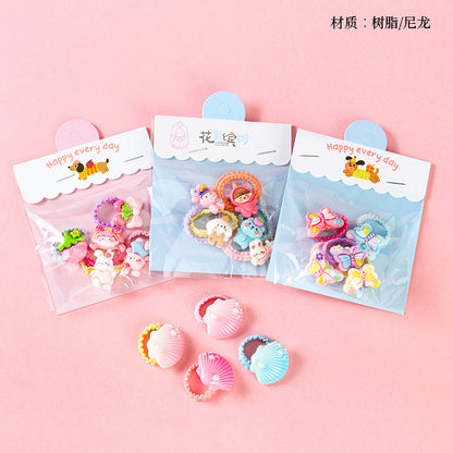 M42 Boxed Five Cartoon Accessory Kids' Hair Ties