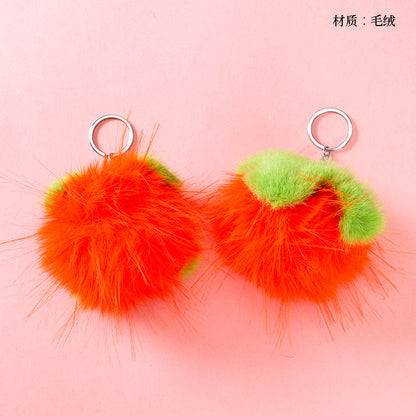 Extra-Large Fluffy Persimmon Bag Charm M.41 M.46 M.72