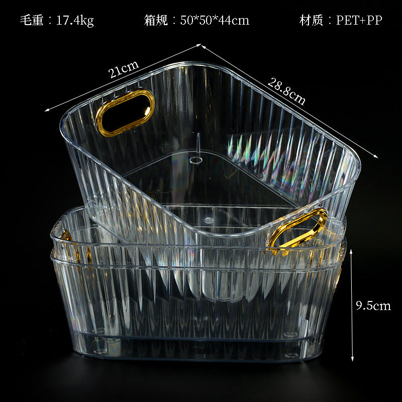 Handle square cosmetic storage boxes M.13