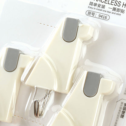 Ganchos adhesivos Qiaoxiaoya modelo 9416 - 3 piezas, diseño de cachorro de colores simples, M.16 