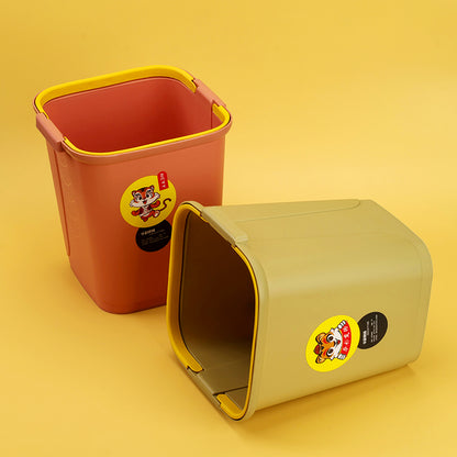 3051 Colorful Portable Square Trash Bin M.23
