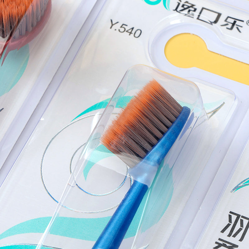 Y540 Roman Column Feather-Soft Bristle Toothbrush Single Pack Adult Gum Care M.14