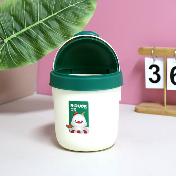 Yuanqi Red Duck Model 581 Duck-Shaped Desktop Sanitary Trash Can M.23 JPDB