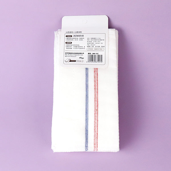 Model 127 D Colored Striped Dishcloth 28cm (11 Pieces) M.68