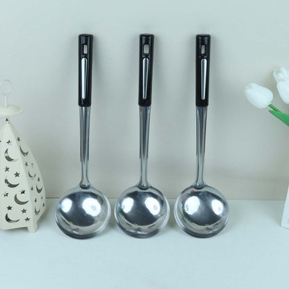 Stainless Steel Spoon with Dark Sand Finish M.61