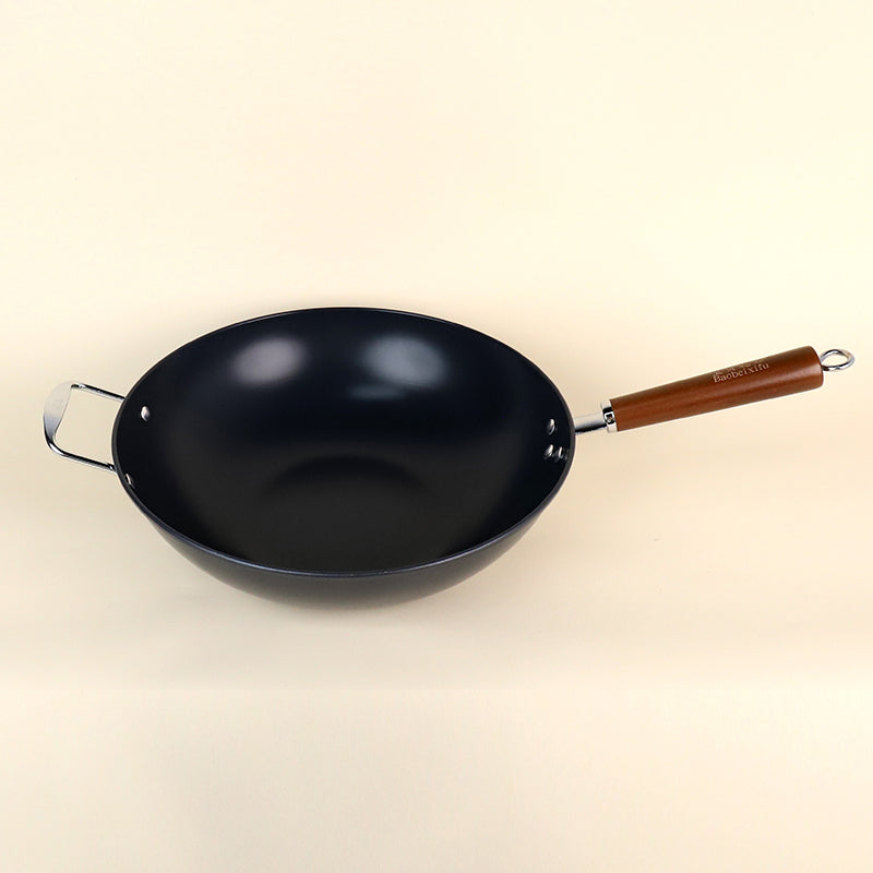 34cm Elegant Uncoated Flat-Bottom Pan M.61 JPDB