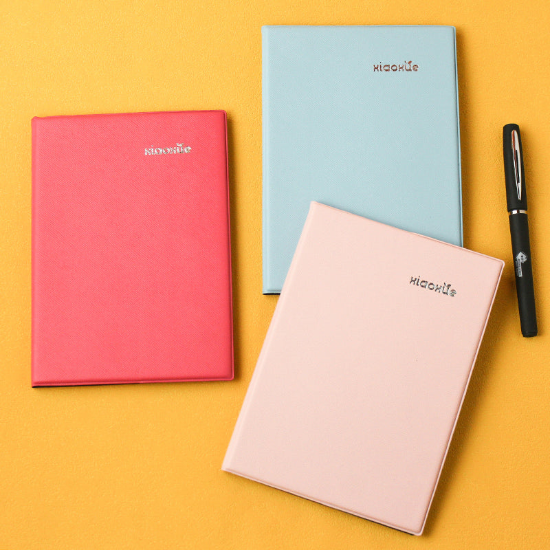 9919 High-End Notebook Faux Leather Cover Business Meeting Notes Work Planner M.81