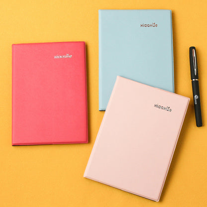 9919 High-End Notebook Faux Leather Cover Business Meeting Notes Work Planner M.81