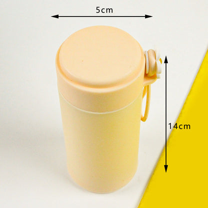 Plastic Shell Floral Glass Cup M.17