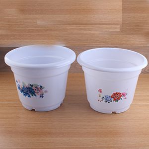 C-16 white flowerpot  M.12