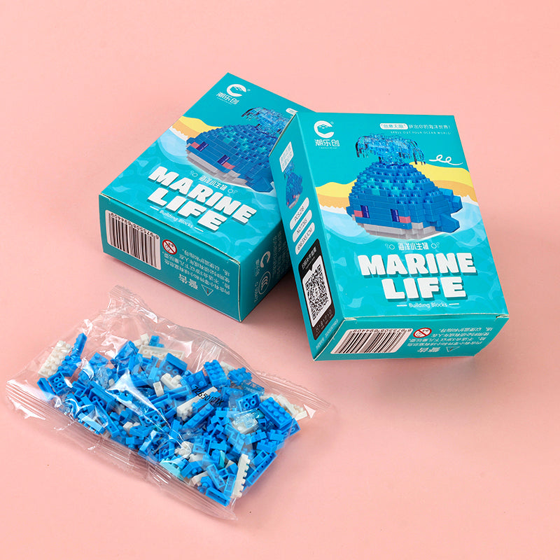 Chaolechuang Sea Animal Assembly Building Blocks (Random Styles) M.02