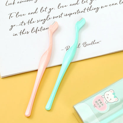 La caja S-556 contiene dos afeitadoras de cejas M.50 