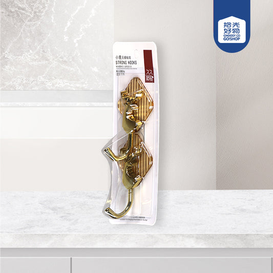 GH - 2128 Fawn Traceless Adhesive Hooks (2 - pack) M.16 JPDB