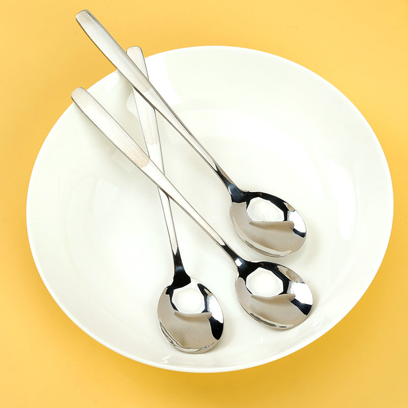 YLZ-7473 Korean-Style Stone-Pattern No.2 Spoon M.66