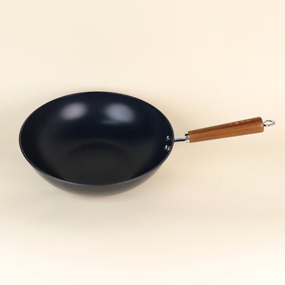 32cm Elegant Uncoated Flat-Bottomed Pot M.61 JPDB