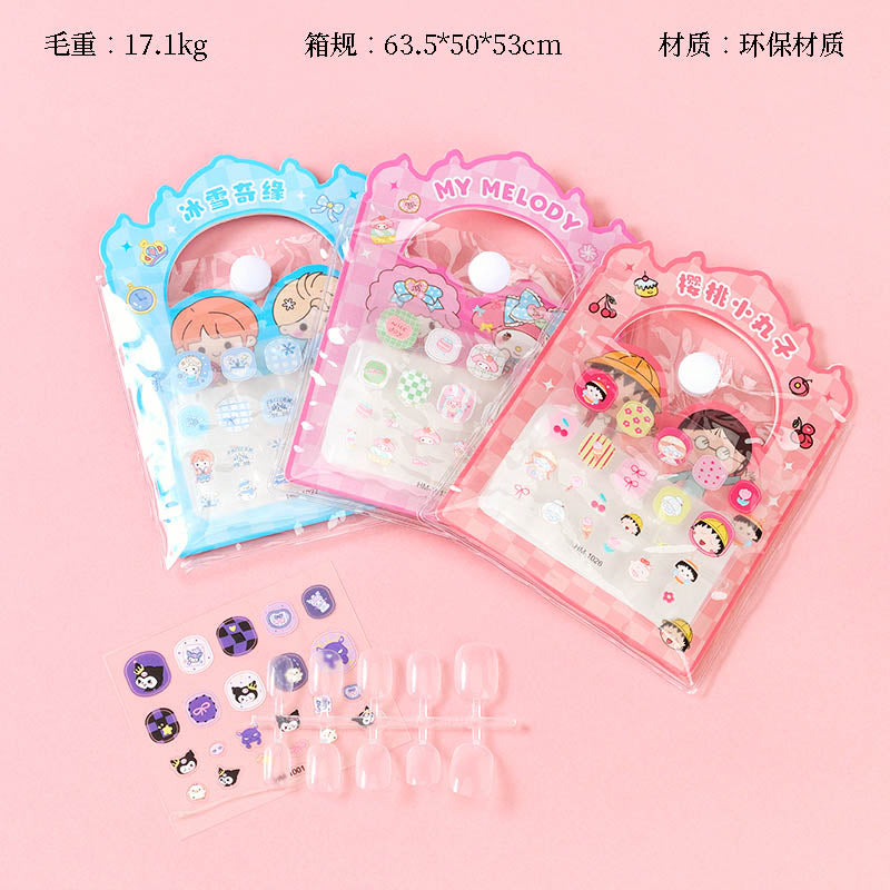 MQ-050 Children's DIY Fake Nails M.52
