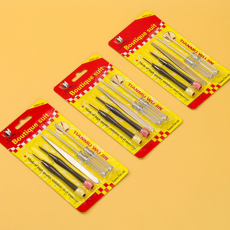 M.31-Tweezers + Screwdrivers