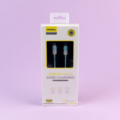 Cable de datos de carga rápida universal CTC de 100 W, esmerilado - Modelo Q51CTC (compatible con Huawei) A12 JPDB 