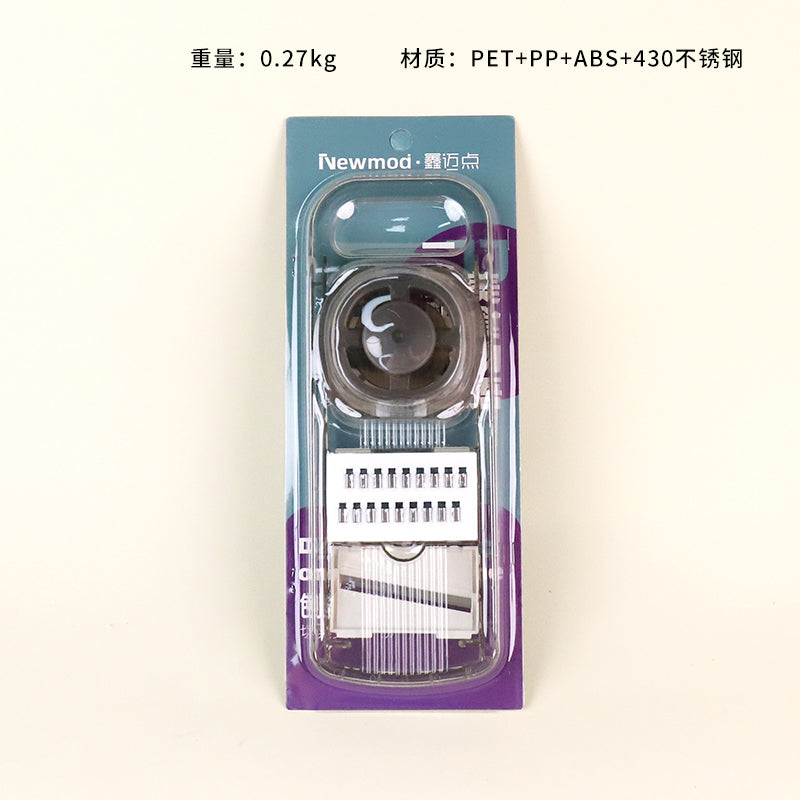 Model XMD-A07 3-Blade PET Vegetable Chopper (With Hand Guard) M.62 JPDB