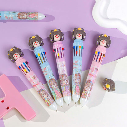 XX - 6628 "Tang Palace Night Banquet" Ten - color Notebook Pens M.82