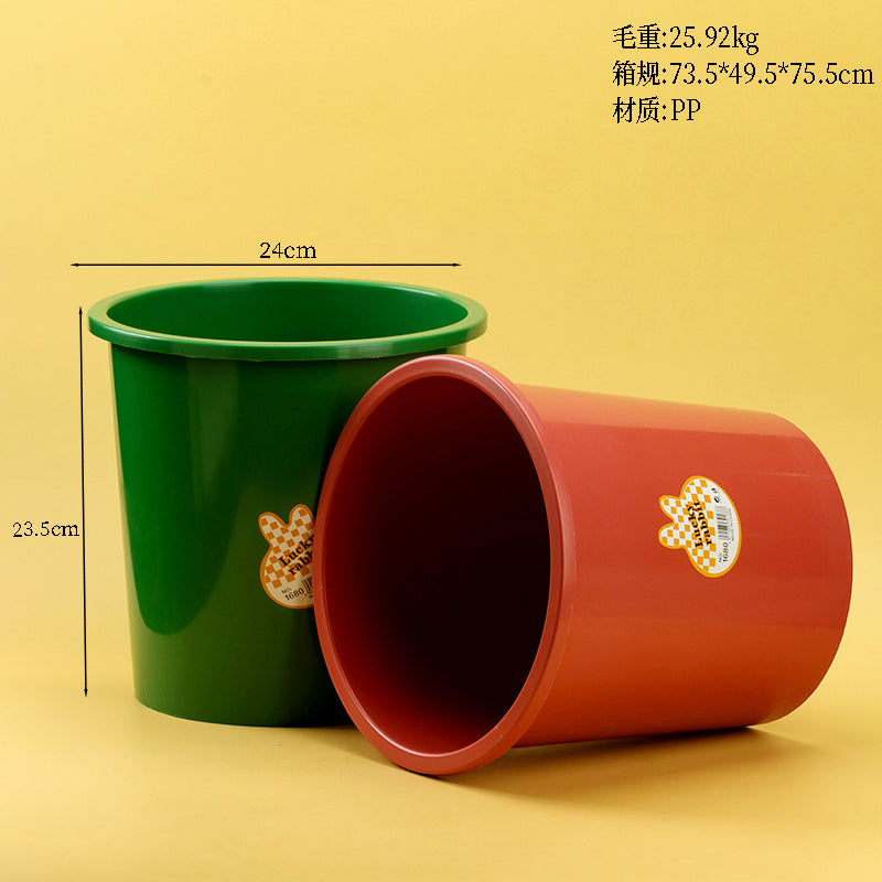 1680 solid color trash bin (144/piece) M.23