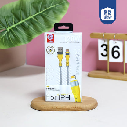 K - 80 Bumblebee Series Cable for Apple - MFi Certified 20W PD Fast Charging A.12 JPDB