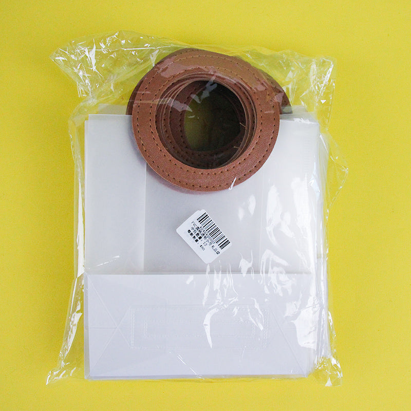 PVC Round Handle Transparent Small Gift Bag (Vertical) M24 M.73