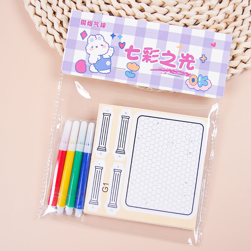 Qiyu Painting Cards + Watercolor Pens M.82