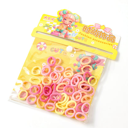 M42 Children's Brown Terry Cloth Loops in Bag (70 Pieces)