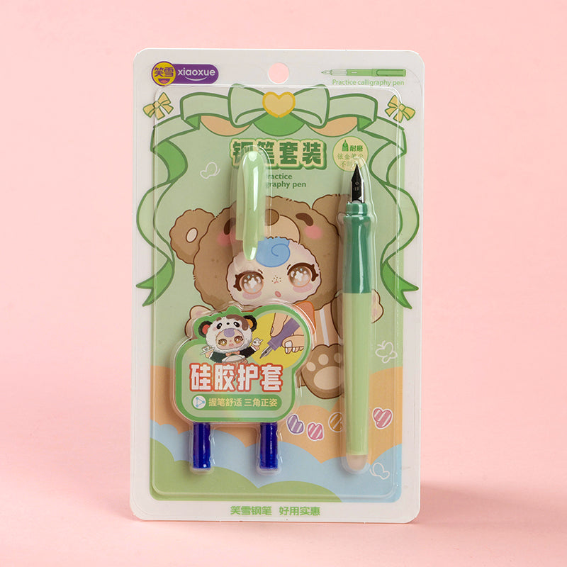 Premium XX-8677 Cute Wa Sansui Erasable Fountain Pen Gift Set M.82