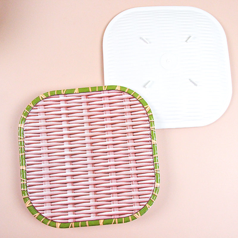 LC214 Bamboo Woven Square Fruit Tray M.20