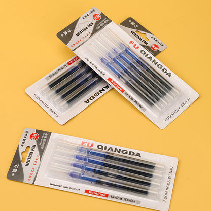 Un juego de cuatro bolígrafos roller modelo 2226. Estos bolígrafos vienen en un hermoso color azul, listos para escribir con fluidez. M.82