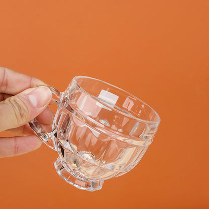 Taza con asa de vidrio Deli Modelo TZ231 M.17 