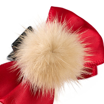 M42 Boxed Plush Ball Bow Tie Small Claw