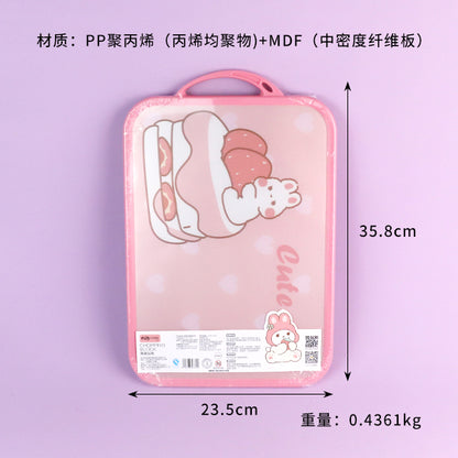 Model 7731 Strawberry Rabbit Fruit & Vegetable Cutting Board M.69 JPDB