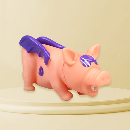 GA00794 Cute Little Flying Pig Squeaky Toy M.08