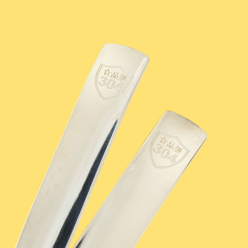 304 Stainless Steel Double Fortune No.1 Pointed Spoon M.66