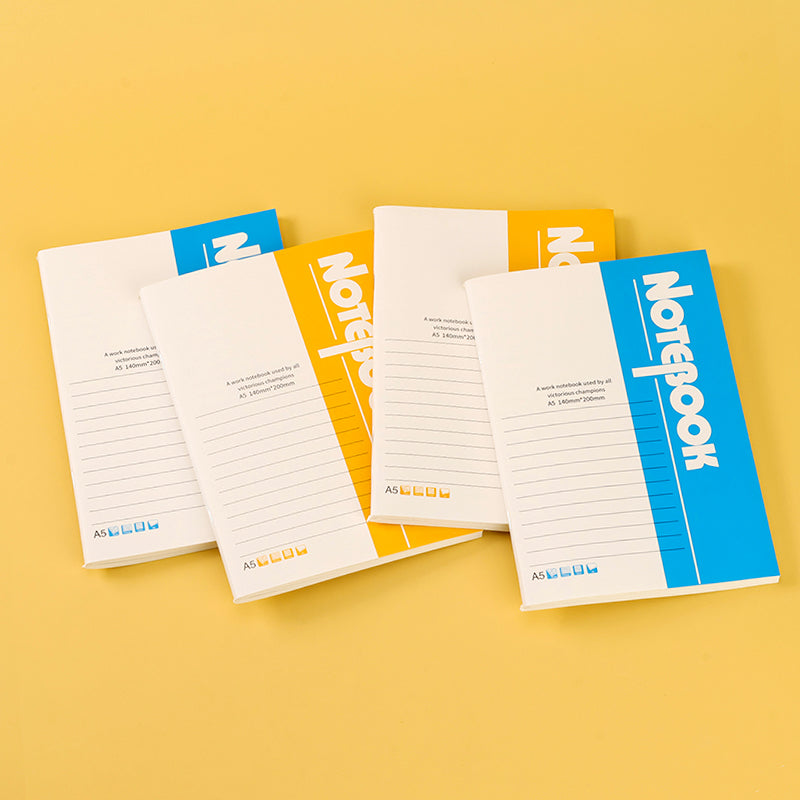 Moquan A5 86-Sheet Office Cardboard Notebook M81