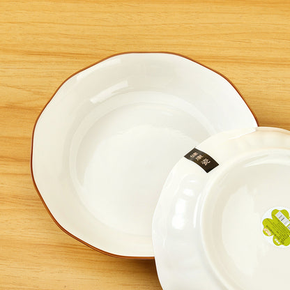 7 - inch Rose - edged Plate M.66 JPDB