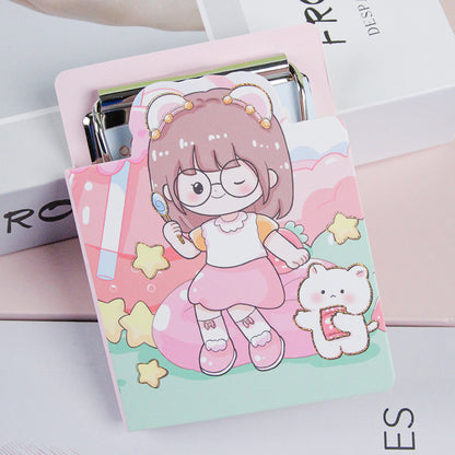 A06 Cute Notepad (Random Cover) 10*14cm 80g Paper 60 Pages for Journal & Daily Notes M.81