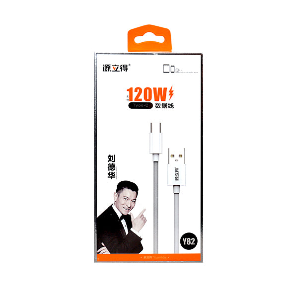 1.2m Fast Charging Data Cable - Brand: Yuanlide, Model: Y82 (Android Compatible) A12JPDB